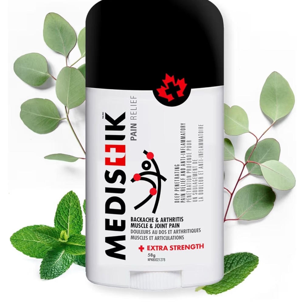 Extra Strength Pain Relief Stick - Black and White